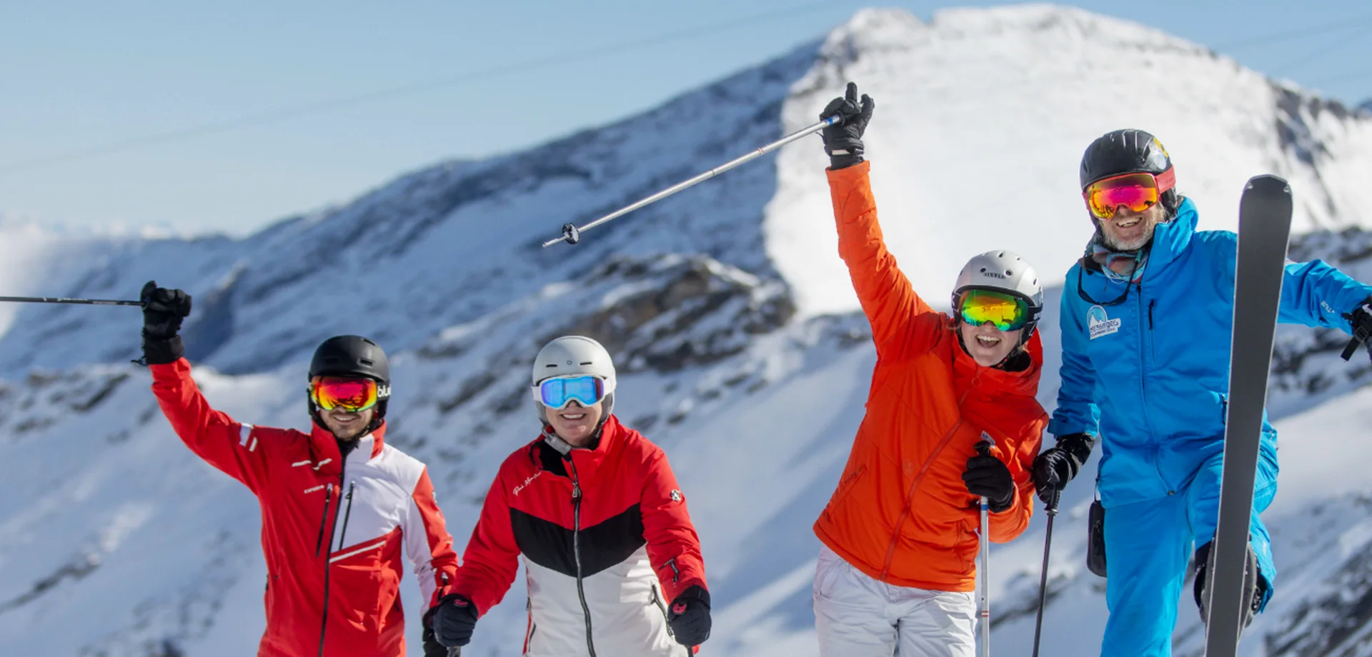 Ski GROUP LESSON for adults and youths in Kaprun!