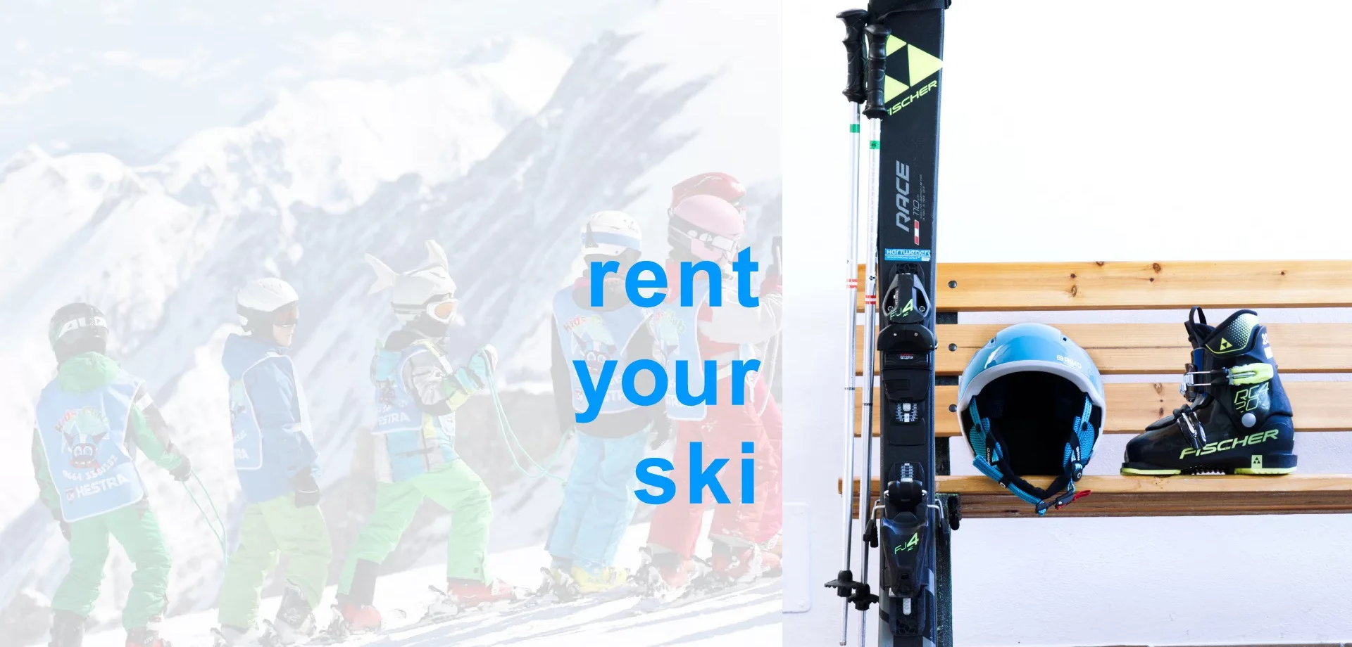 Skiverleih für Kinder in Kaprun