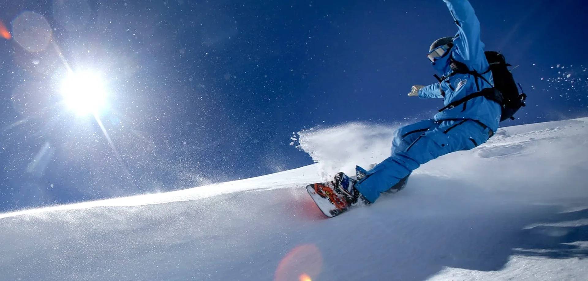 Freeride Snowboarding surfing in powder snow - also your dream?