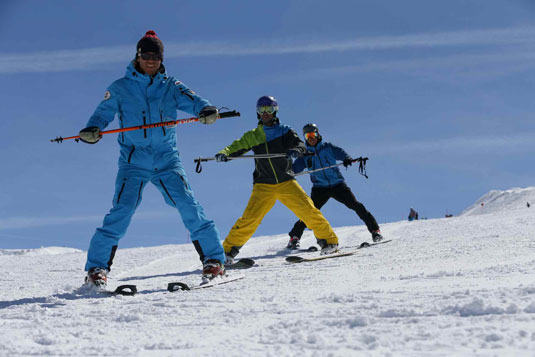 Ski Group Lessons for beginners in Kaprun